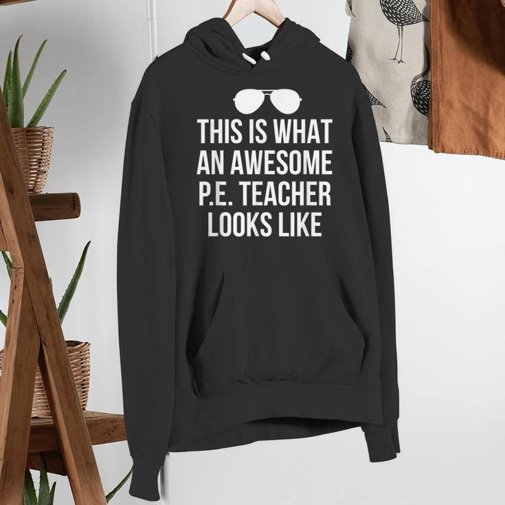 PE Teacher Sunglasses What Awesome Looks Like Women's Hoodie, Pe Teacher Hoodies, funny gift PE Teacher Sunglasses What Awesome Looks Like Women's Hoodie, Pe Teacher Hoodies, funny gift