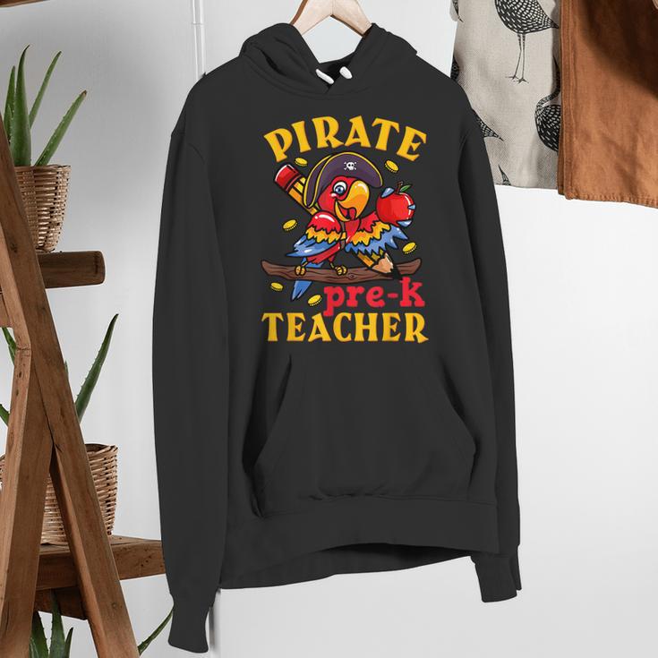 Pirate Pre-K Teacher Preschool Halloween Women's Hoodie, funny gift