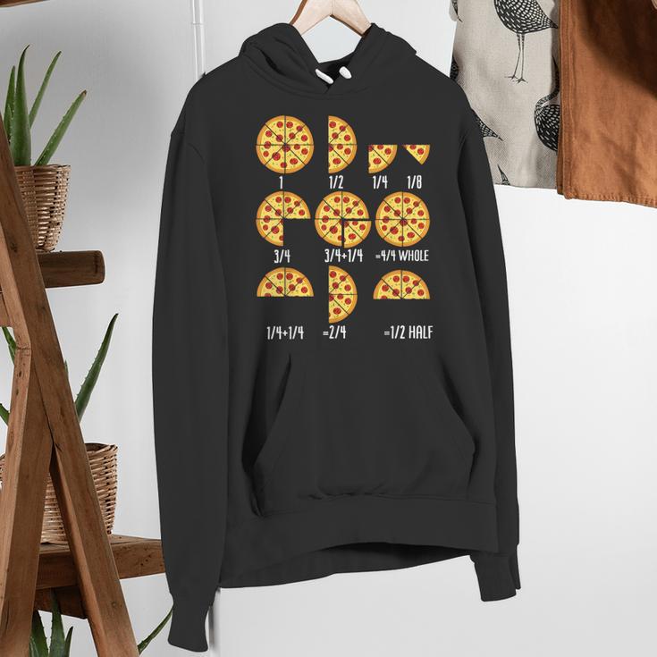 Pizza Slice Fraction Math Teacher Back To School Educational Women's Hoodie, funny gift Pizza Slice Fraction Math Teacher Back To School Educational Women's Hoodie, funny gift