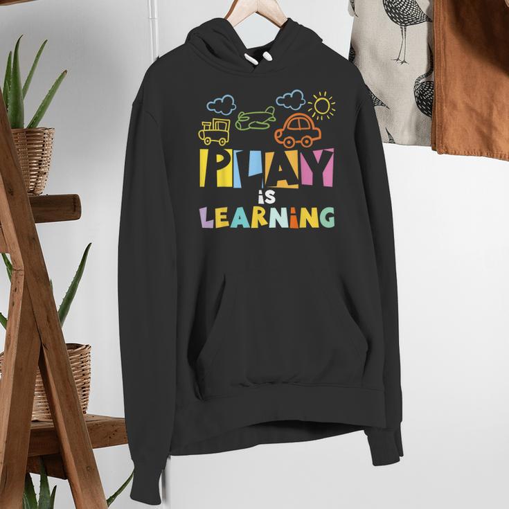 Play Is Learning Design T Designs For Teachers Preschool Women's Hoodie, funny gift Play Is Learning Design T Designs For Teachers Preschool Women's Hoodie, funny gift