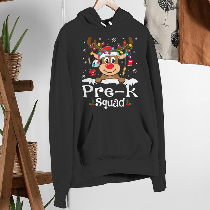 Pre-k Teacher Squad Reindeer Teacher Christmas Women's Hoodie, funny gift Pre-k Teacher Squad Reindeer Teacher Christmas Women's Hoodie, funny gift