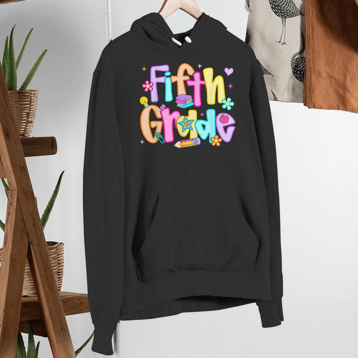 Preppy Fifth Grade Back To School 5th Grade Teacher Girl Boy Women's Hoodie, funny gift Preppy Fifth Grade Back To School 5th Grade Teacher Girl Boy Women's Hoodie, funny gift