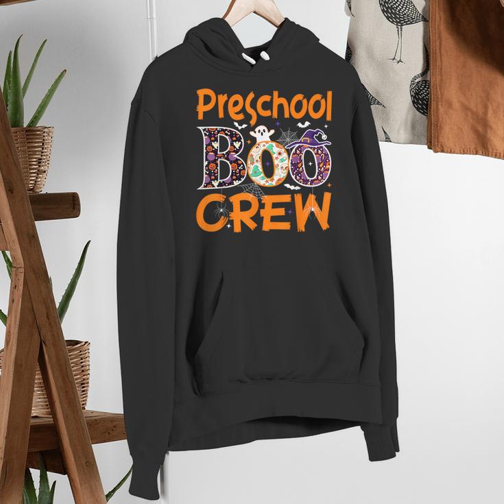 Preschool Boo Crew Preschool Halloween Teacher Women's Hoodie, funny gift