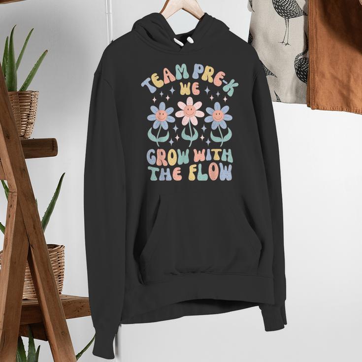 Preschool Teacher Appreciation Team Pre-K Grow With The Flow Women's Hoodie, funny gift Preschool Teacher Appreciation Team Pre-K Grow With The Flow Women's Hoodie, funny gift