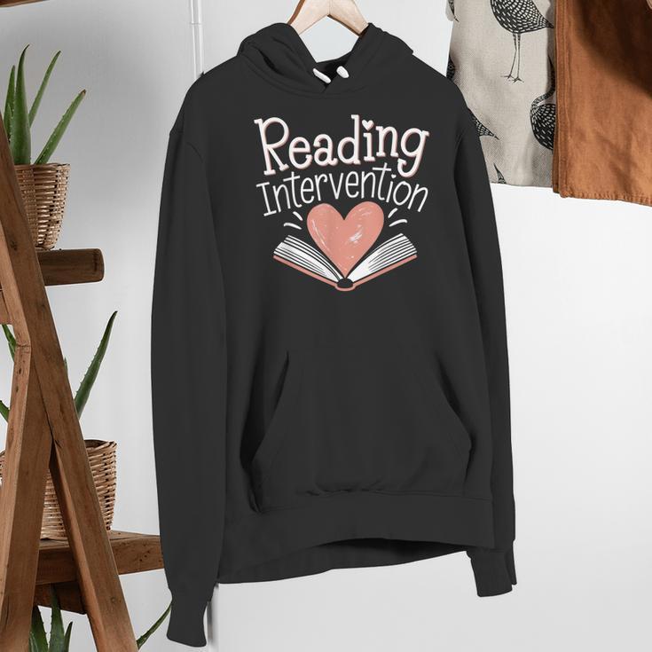Reading Intervention Teacher Women's Hoodie, funny gift