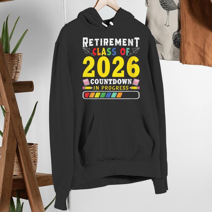 Retirement Primary Elementary Teacher 2026 Retiring Progress Women's Hoodie, funny gift