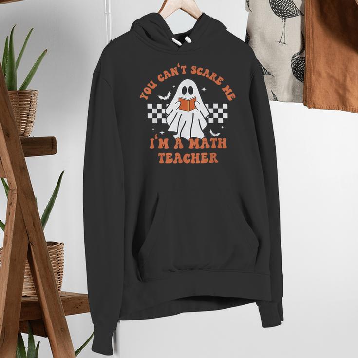 Retro You Can't Scare Me I'm A Math Teacher Cute Ghost Women Women's Hoodie, funny gift Retro You Can't Scare Me I'm A Math Teacher Cute Ghost Women Women's Hoodie, funny gift