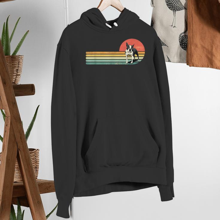 Retro Vintage Boston Terrier Dog Lover Boston Terrier Mom Women's Hoodie, Boston Terrier Mom Hoodies, funny gift