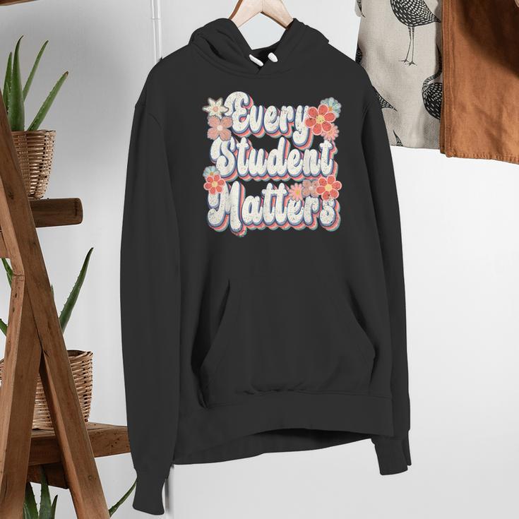 Retro Vintage Every Student Matters Teacher Paraprofessional Women's Hoodie, funny gift Retro Vintage Every Student Matters Teacher Paraprofessional Women's Hoodie, funny gift