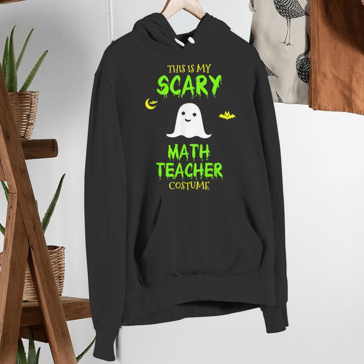 Scary Math Teacher Costume Halloween Lazy Easy Christmas Women's Hoodie, funny gift