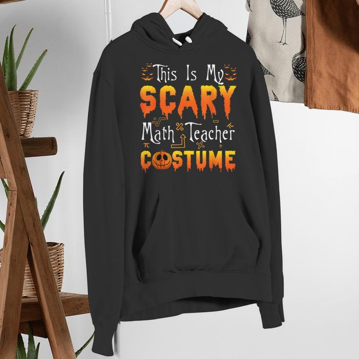 This Is My Scary Math Teacher Costume Halloween Women's Hoodie, funny gift