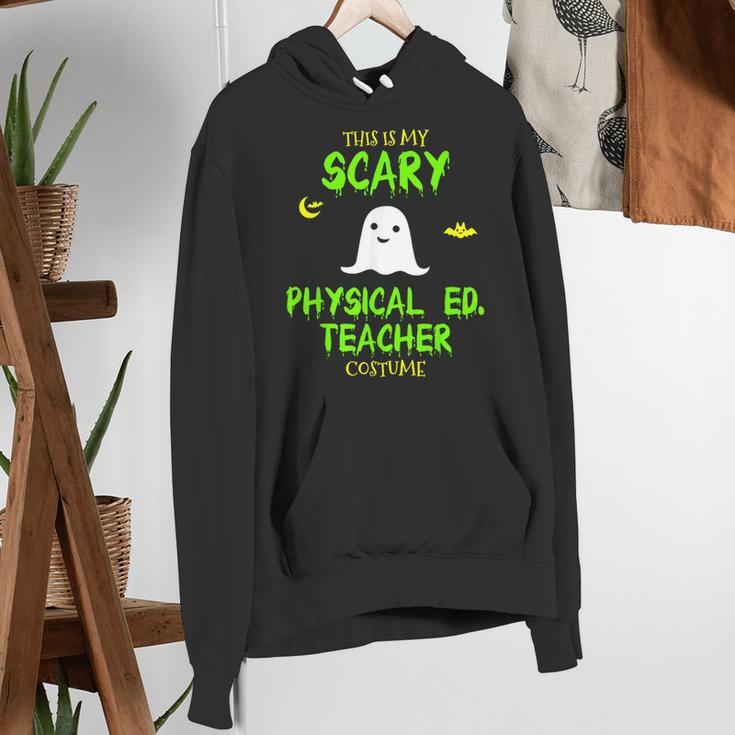 Scary Physical Education Ed Teacher Costume Halloween Easy Women's Hoodie, funny gift Scary Physical Education Ed Teacher Costume Halloween Easy Women's Hoodie, funny gift
