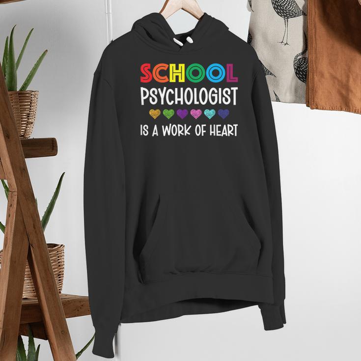 School Psychologist Is a Work Of Heart Teacher LSSP Doctor Women's Hoodie, funny gift School Psychologist Is a Work Of Heart Teacher LSSP Doctor Women's Hoodie, funny gift