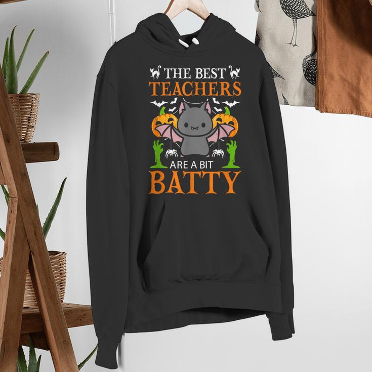 School Teacher A Bit Batty Teaching Bat Halloween Costume Women's Hoodie, funny gift School Teacher A Bit Batty Teaching Bat Halloween Costume Women's Hoodie, funny gift