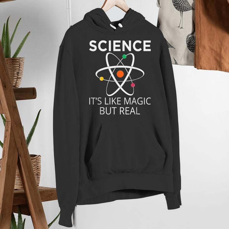 Science It's Like Magic But Real Teachers Students Scientist Women's Hoodie, Science Teacher Hoodies, funny gift