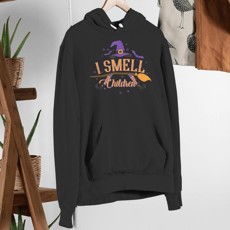 I Smell Children Wicked Cute Kindergarten Teacher Halloween Women's Hoodie, funny gift