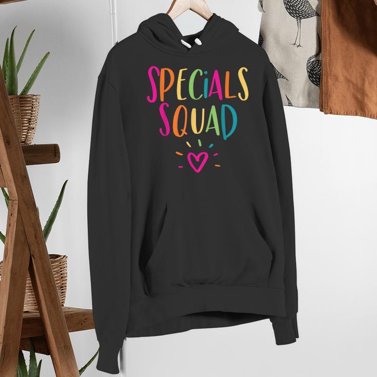 Specials Squad Art Music PE Tech Gym Teacher Team Women's Hoodie, Pe Teacher Hoodies, funny gift