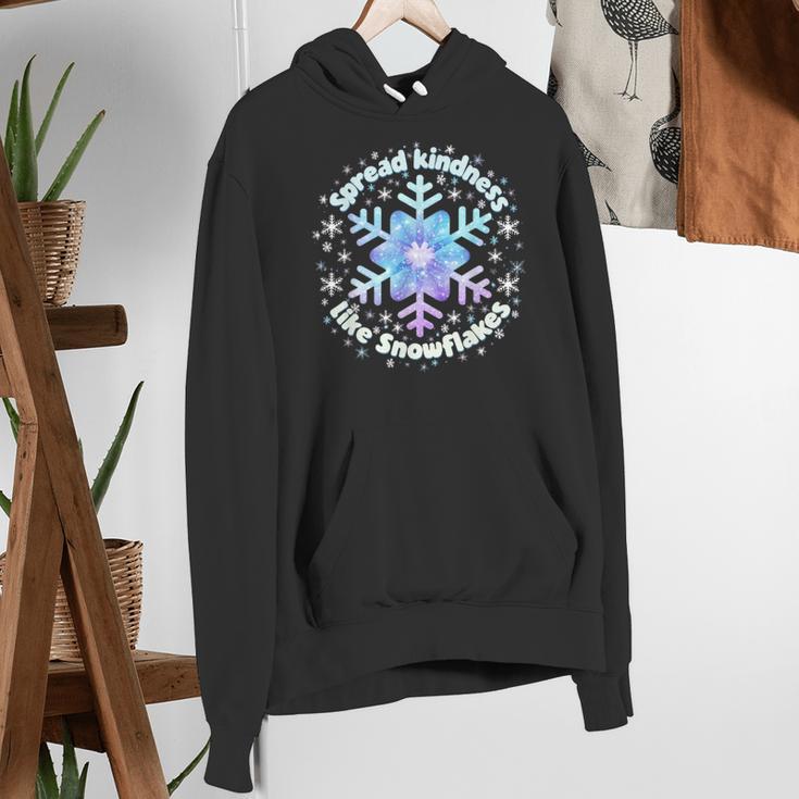 Spread Kindness Like Snowflakes Christmas Teacher Unity Day Women's Hoodie, funny gift Spread Kindness Like Snowflakes Christmas Teacher Unity Day Women's Hoodie, funny gift