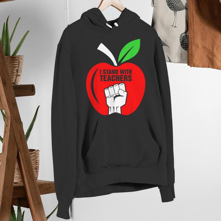 I Stand With Teachers Tshirt Women's Hoodie, funny gift I Stand With Teachers Tshirt Women's Hoodie, funny gift