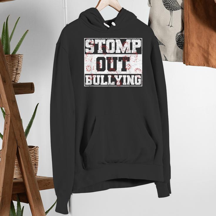 Stomp Out Bullying Back To School Education Teacher Women's Hoodie, funny gift