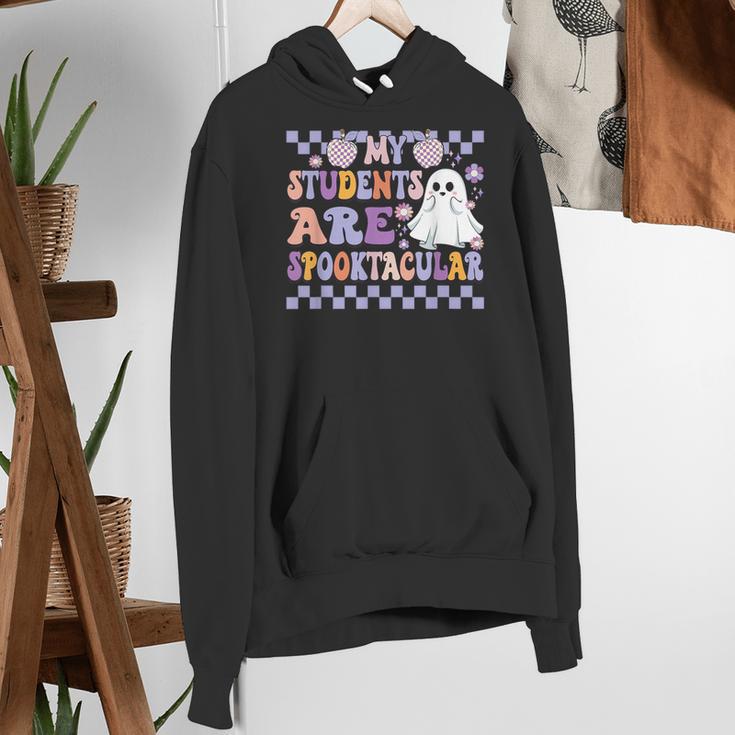 My Students Are Spooktacular Teacher Halloween Vibes Women's Hoodie, funny gift My Students Are Spooktacular Teacher Halloween Vibes Women's Hoodie, funny gift