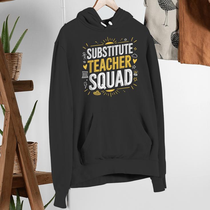 Substitute Teacher Squad Sub Teacher Substitute Teaching Women's Hoodie, funny gift Substitute Teacher Squad Sub Teacher Substitute Teaching Women's Hoodie, funny gift