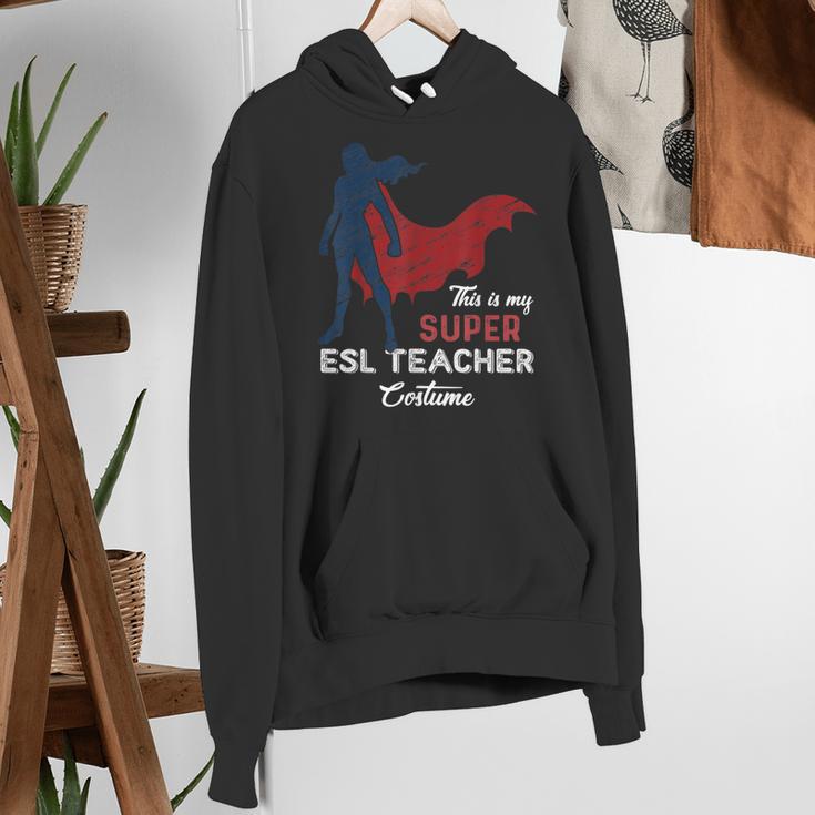This Is My Super ESL Teacher Costume Lazy Halloween Women's Hoodie, Esl Teacher Hoodies, Super Teacher Hoodies, funny gift This Is My Super ESL Teacher Costume Lazy Halloween Women's Hoodie, Esl Teacher Hoodies, Super Teacher Hoodies, funny gift
