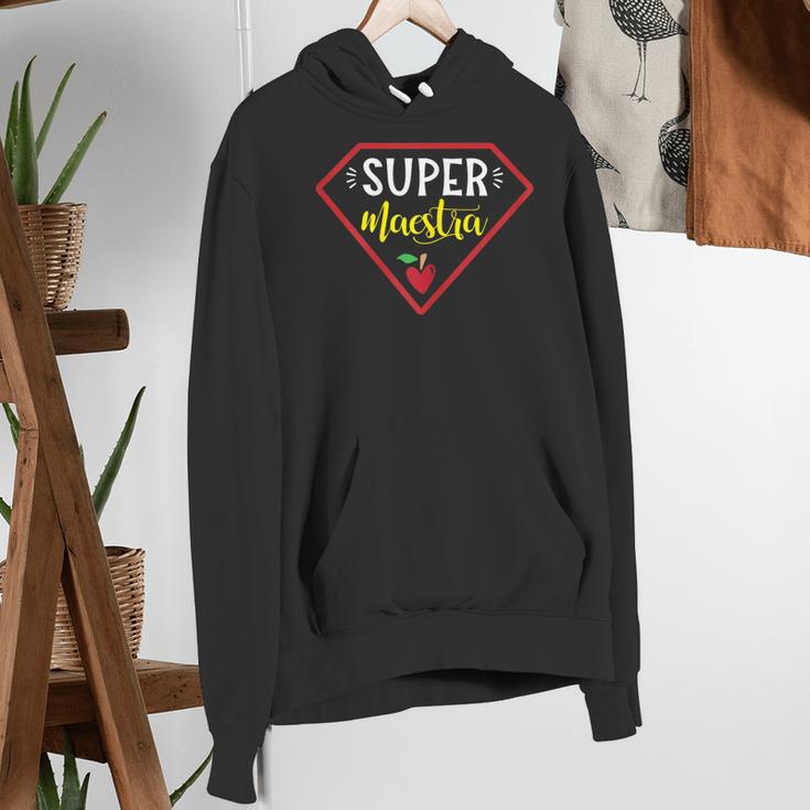 Super Heroe Maestra Espanol Spanish Super Teacher Women's Hoodie, Super Teacher Hoodies, funny gift Super Heroe Maestra Espanol Spanish Super Teacher Women's Hoodie, Super Teacher Hoodies, funny gift