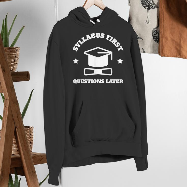 SYLLABUS PROFESSOR TEACHER Women's Hoodie, funny gift SYLLABUS PROFESSOR TEACHER Women's Hoodie, funny gift