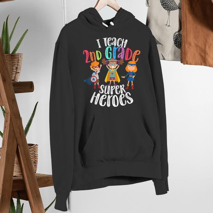 I Teach 2nd Grade Superheroes Back To School Teacher Men Women Girls Kids Women's Hoodie, 2nd Grade Teacher Hoodies, funny gift I Teach 2nd Grade Superheroes Back To School Teacher Men Women Girls Kids Women's Hoodie, 2nd Grade Teacher Hoodies, funny gift
