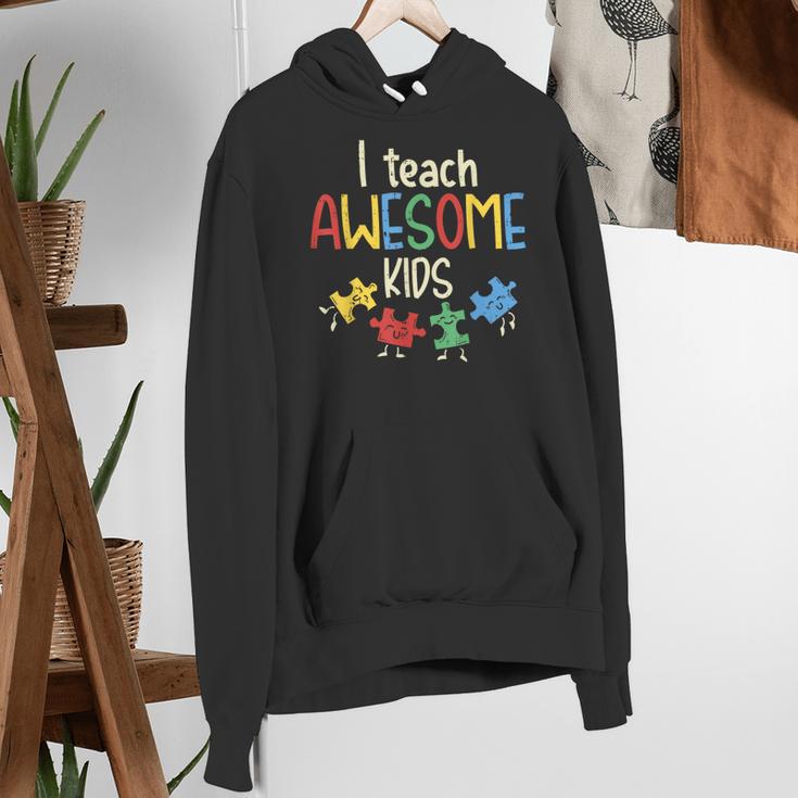 I Teach Awesome Kids Shirt Autism Special Education Teacher Women's Hoodie, funny gift I Teach Awesome Kids Shirt Autism Special Education Teacher Women's Hoodie, funny gift