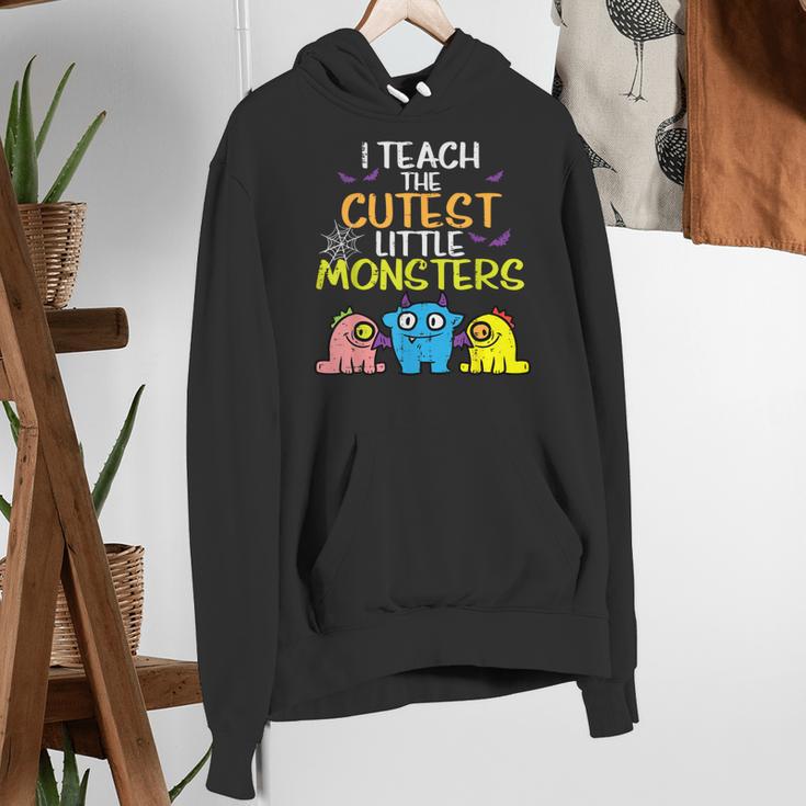I Teach Cutest Little Monsters Halloween Teacher Men Women Women's Hoodie, funny gift I Teach Cutest Little Monsters Halloween Teacher Men Women Women's Hoodie, funny gift