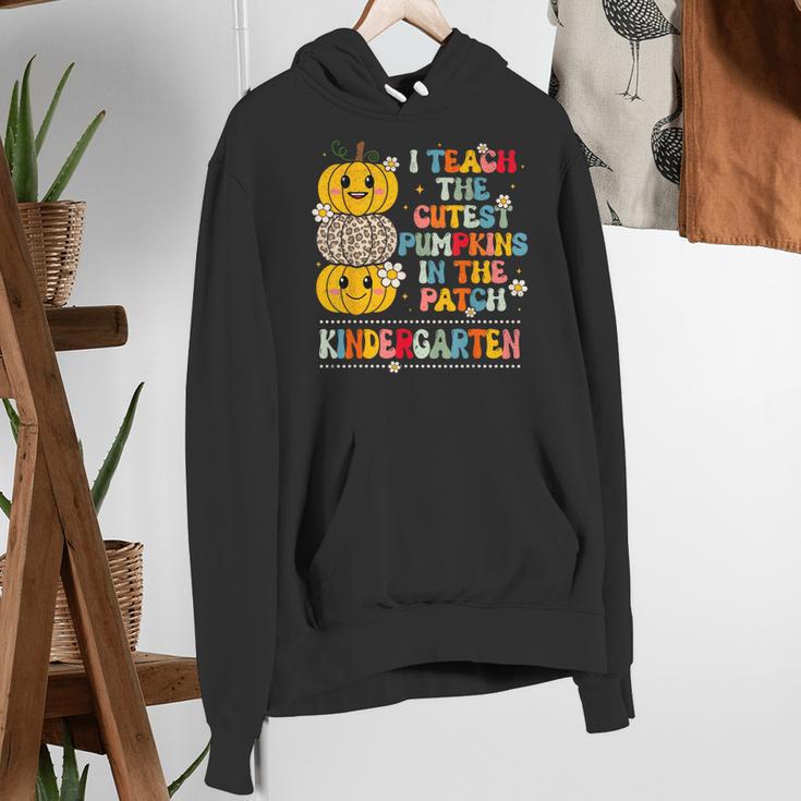 I Teach The Cutest Pumpkins Kindergarten Teacher Halloween Women's Hoodie, funny gift I Teach The Cutest Pumpkins Kindergarten Teacher Halloween Women's Hoodie, funny gift