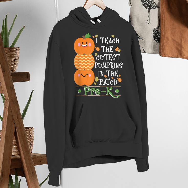 I Teach The Cutest Pumpkins In Patch Pre-K Halloween Teacher Women's Hoodie, funny gift I Teach The Cutest Pumpkins In Patch Pre-K Halloween Teacher Women's Hoodie, funny gift
