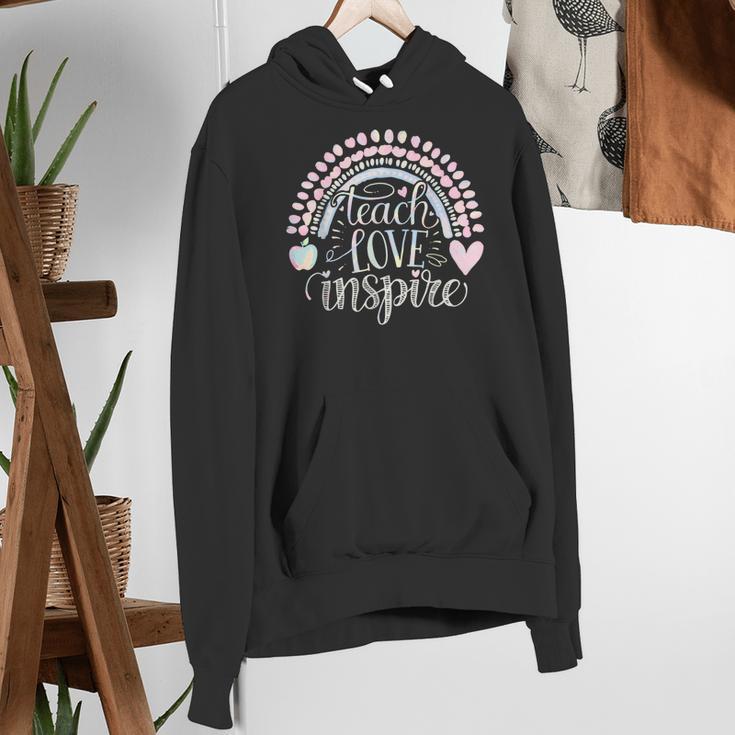 Teach Love Inspire Teacher Women's Hoodie, funny gift Teach Love Inspire Teacher Women's Hoodie, funny gift