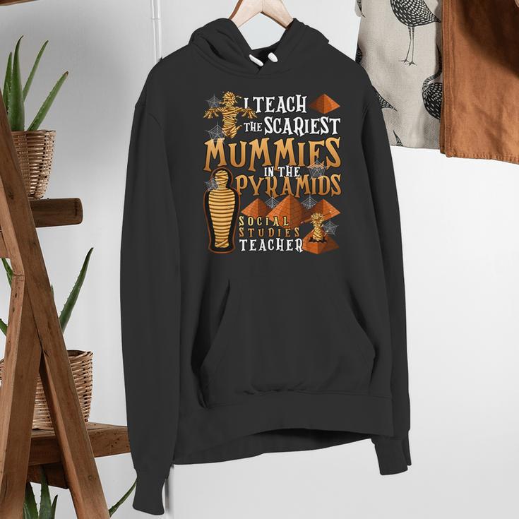 Teach The Scariest Mummies Halloween Social Studies Teacher Men Women Women's Hoodie, funny gift Teach The Scariest Mummies Halloween Social Studies Teacher Men Women Women's Hoodie, funny gift