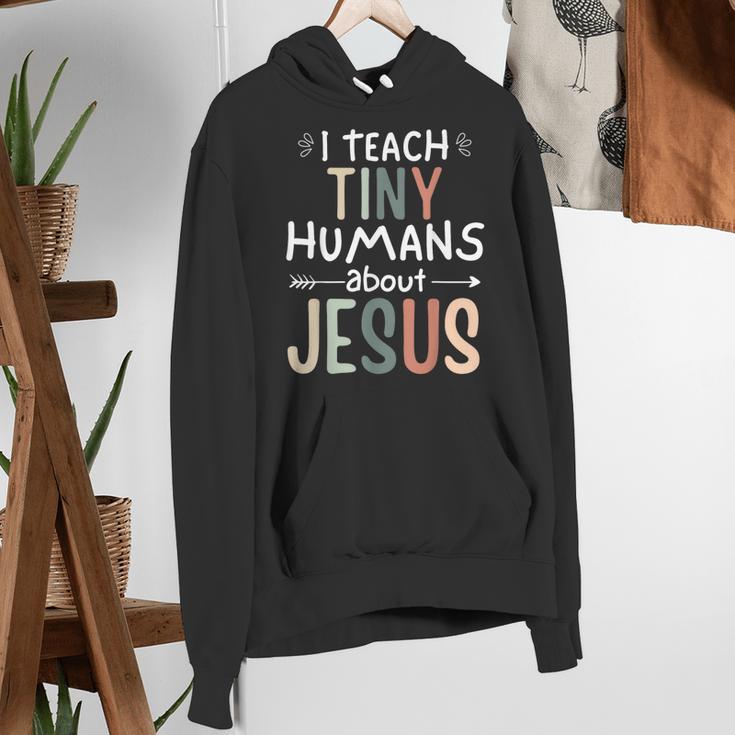 I Teach Tiny Humans About Jesus Teacher Sunday School Faith Women's Hoodie, funny gift I Teach Tiny Humans About Jesus Teacher Sunday School Faith Women's Hoodie, funny gift