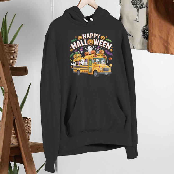 Teacher Halloween School Bus Driver Cute Ghost Witch Party Women's Hoodie, funny gift Teacher Halloween School Bus Driver Cute Ghost Witch Party Women's Hoodie, funny gift