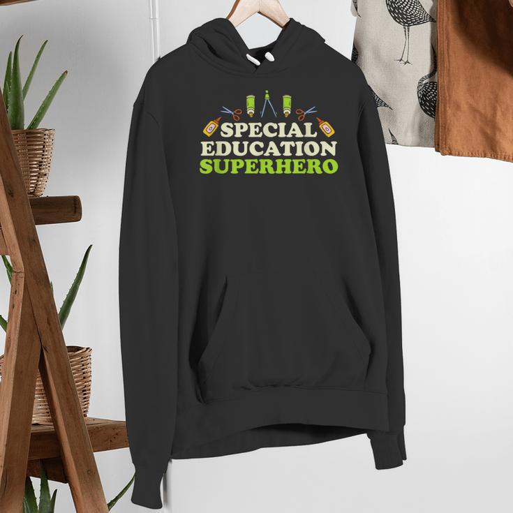 Teacher Superhero Student Educator Special Education Women's Hoodie, funny gift
