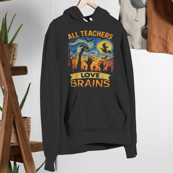 All Teachers Love Brains Shirt Teacher Halloween Tee Women's Hoodie, funny gift All Teachers Love Brains Shirt Teacher Halloween Tee Women's Hoodie, funny gift