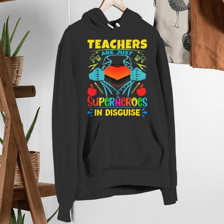 Teachers Are Superheroes – Fun Appreciation Women's Hoodie, funny gift