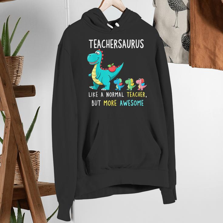 Teachersaurus Like A Normal Teacher But More Awesome Women's Hoodie, funny gift Teachersaurus Like A Normal Teacher But More Awesome Women's Hoodie, funny gift