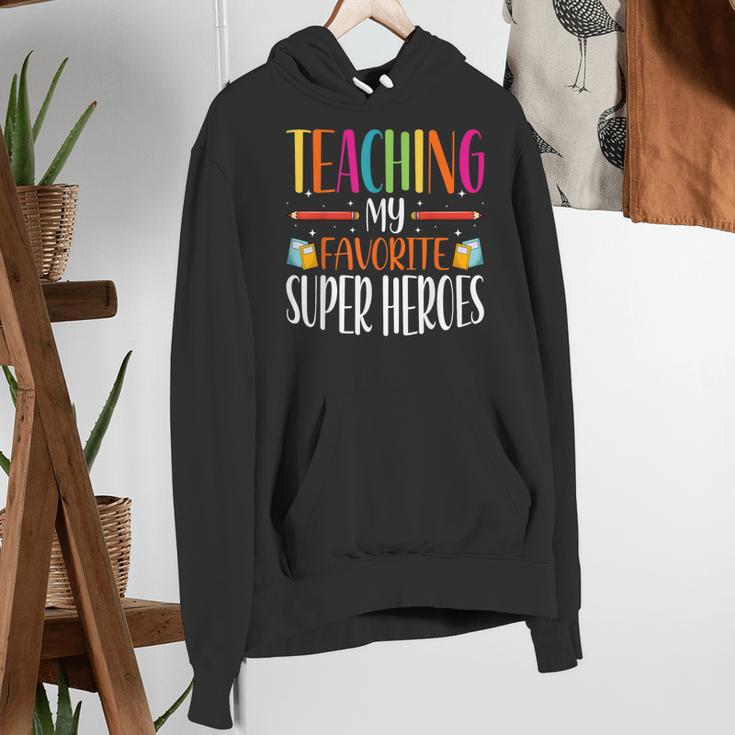 Teaching My Favorite Superheros Men Women SPED Teacher Women's Hoodie, funny gift Teaching My Favorite Superheros Men Women SPED Teacher Women's Hoodie, funny gift