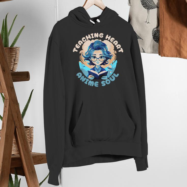 Teaching Heart Anime Soul Teacher Otaku Manga Women's Hoodie, funny gift Teaching Heart Anime Soul Teacher Otaku Manga Women's Hoodie, funny gift