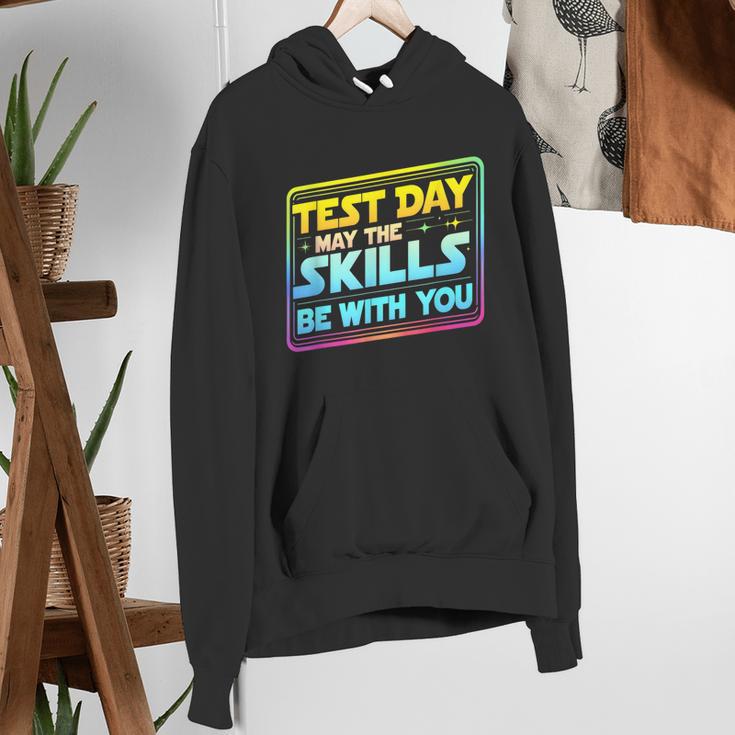 Testing Day Test Day May The Skills Be With You Teacher Women's Hoodie, funny gift Testing Day Test Day May The Skills Be With You Teacher Women's Hoodie, funny gift
