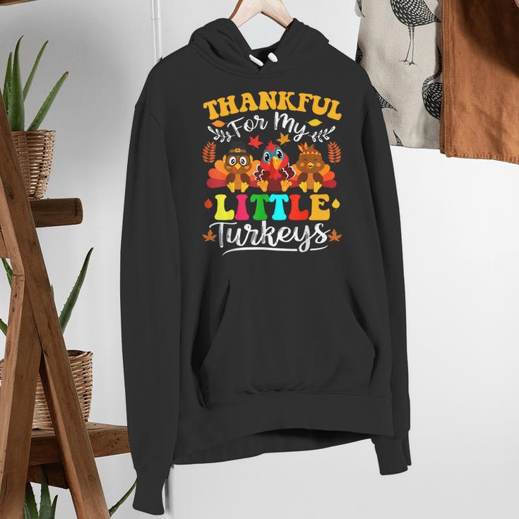 Thankful For My Little Turkeys Teacher Thanksgiving Teachers Women's Hoodie, funny gift Thankful For My Little Turkeys Teacher Thanksgiving Teachers Women's Hoodie, funny gift