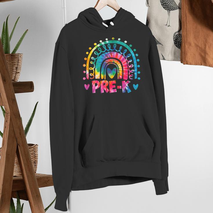Tie Dye Prek Teacher Rainbow Preschool Back To School Girl Women's Hoodie, funny gift Tie Dye Prek Teacher Rainbow Preschool Back To School Girl Women's Hoodie, funny gift