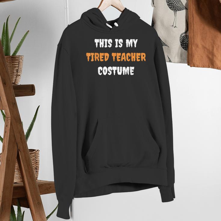 This Is My Tired Teacher Costume Apparel Halloween Teacher Women's Hoodie, funny gift This Is My Tired Teacher Costume Apparel Halloween Teacher Women's Hoodie, funny gift