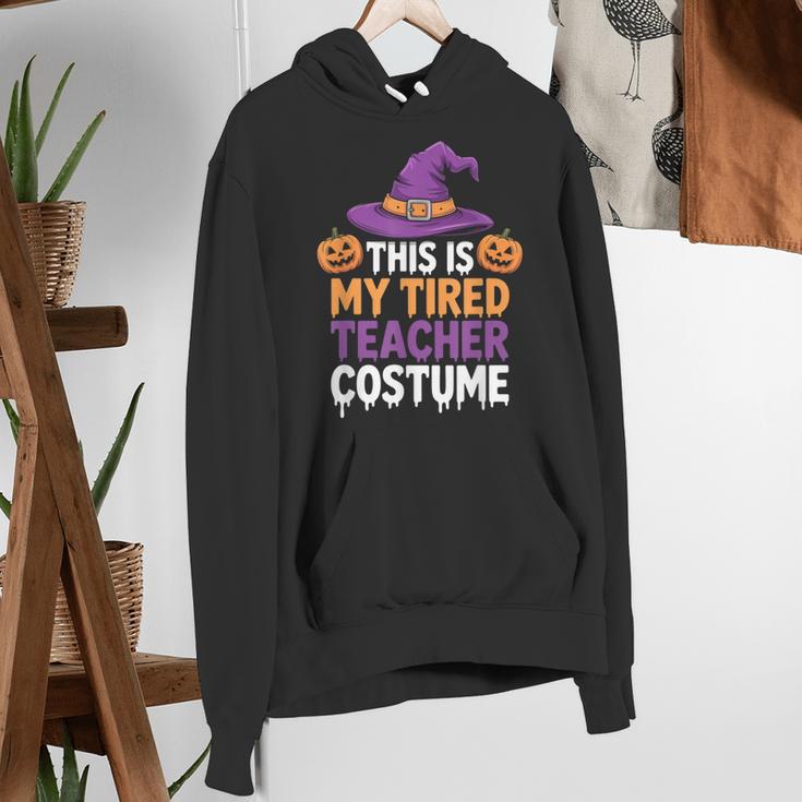 This Is My Tired Teacher Costume Halloween Women's Hoodie, funny gift This Is My Tired Teacher Costume Halloween Women's Hoodie, funny gift