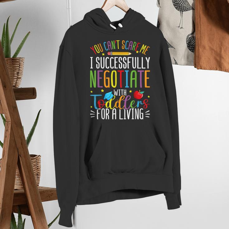Toddler Negotiator Preschool Teacher Humor Babysitters Women's Hoodie, funny gift Toddler Negotiator Preschool Teacher Humor Babysitters Women's Hoodie, funny gift